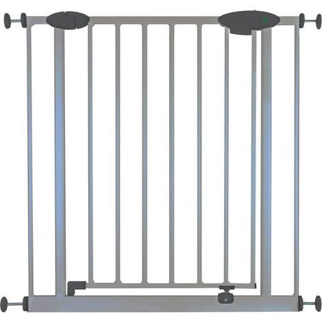 Barrière de Sécurité Sofia Largeur Extensible Gris Alu – Conforme NF EN 1930 02/2012 (1/5)