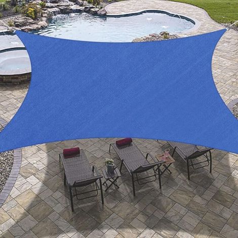 Black shade sail, durable 22M mesh tarpaulin, long-lasting garden shade netting for plant cover (1/5)