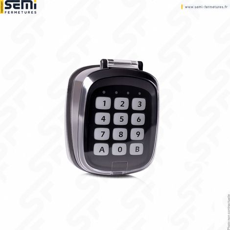 Digicode radio sans fil Masinara M-TX2 pour rideau métallique