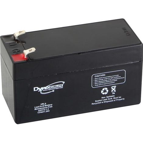 Batería de ácido-plomo 12V-1.3Ah 96 5x45x59mm (1/2)