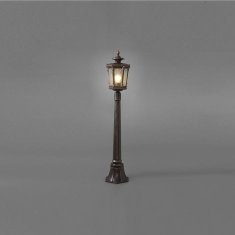 Lampadaire extérieur Lanterne en pierre en bronze antique AMUR (1/3)