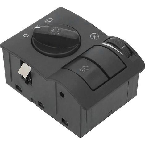 Interruptor de control de luces principales y antiniebla para faros delanteros (número de pieza 09138128) Compatible con Chevrolet GM CORSA 2002 2003 2004 2005 2006 2007 2008 2009 (1/5)