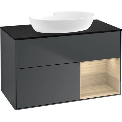 Villeroy & Boch FA22PCHG Meuble sous-lavabo Finion FA2 (1/2)