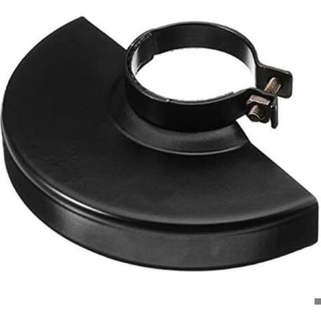 Protection de roue en métal noir pour meuleuse d'angle 125 mm (1/5)