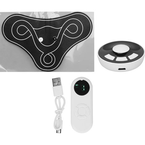 Ceinture abdominale tonifiante USB rechargeable, microcourant 8 modes, télécommande incluse, pour ventre, bras et taille. (1/5)