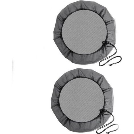 Filet pour baril de pluie - 2 pièces - Housse Collecteurs d'eau de pluie - Maille - Polyester - Accessoires de vêtements pour bébé de Jardin - Jardinage - Housse de protection - Filet pour baril d'eau (1/5)