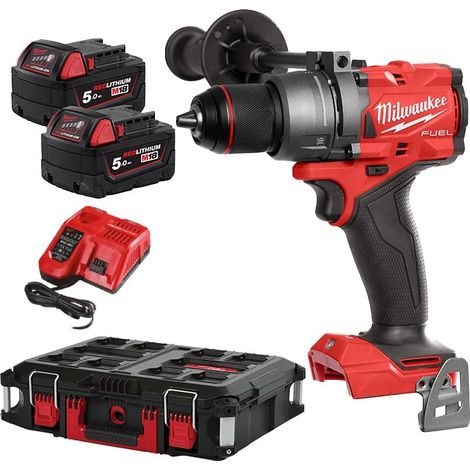 Trapano Avvitatore a Percussione M18 Milwaukee M18 FPD3-502X 158 Nm