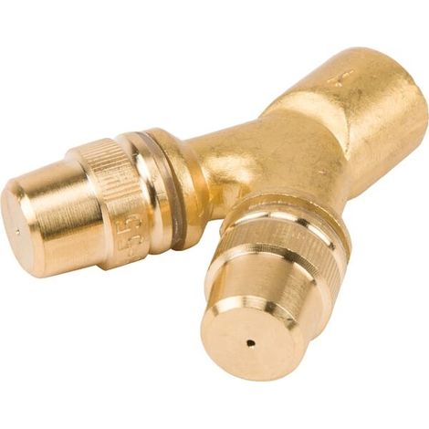 GLORIA Atomiseur fourche laiton avec 2 embouts cône creux 1mm - 724480.0000 (1/2)