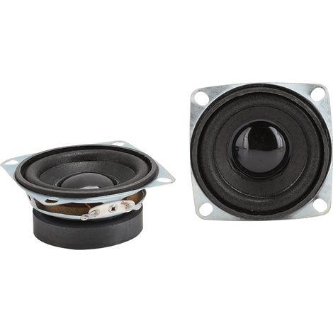 2 Haut-parleurs Bluetooth 2 Pouces 4Ω 3W, Son Puissant Basse Sensibilité Élevée (1/5)
