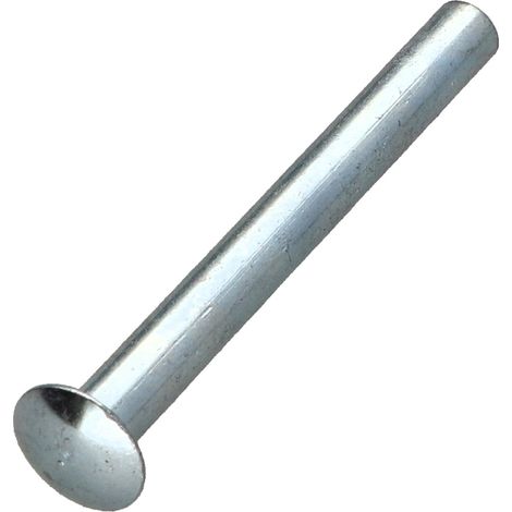 Rivet FORES Acier zingué Tête goutte de suif 5X8