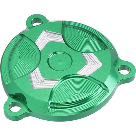 Couvercle de filtre à huile en alliage d'aluminium pour moto KLX150S 2009-2013 (1/5)