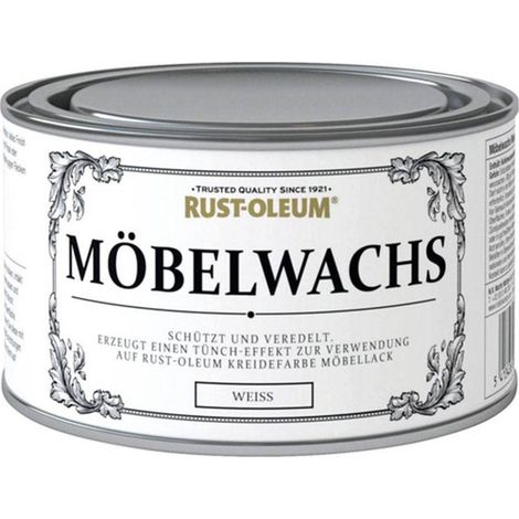 Rust-Oleum Möbelwachs 400ml weiss