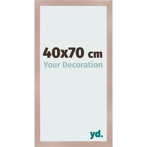 yd. - Cadre photo 40x70 - Rose Ancien - MDF - Bologna