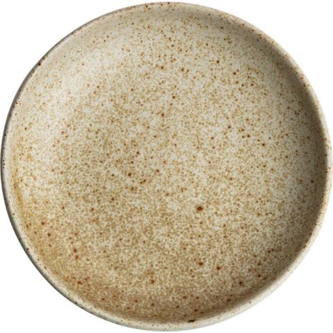 Assiettes creuses calottes beige moucheté Canvas 23 cm - Ref FA341 - Olympia (1/5)