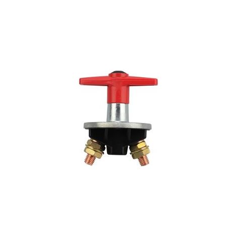 Interrupteur Coupure Isolateur Batterie Coupe Circuit,12V-60V 300A Batterie à clé Fixe Universelle de Voiture Déconnecter l'isolateur de Puissance Automobile Urgence Interrupteur pour Voiture,B