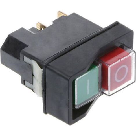 Interrupteur à bouton-poussoir magnétique étanche KLD-28A avec protection contre les surtensions 220 V IP55 (1/3)