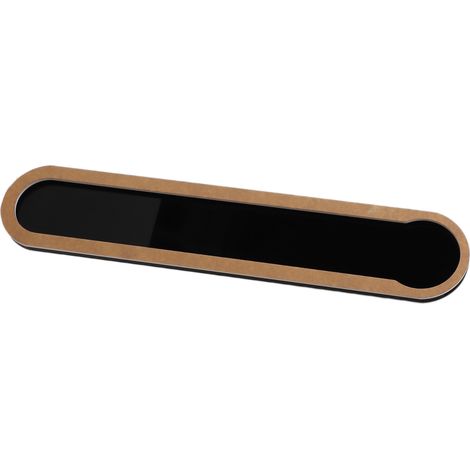 Porte-capsules de café en acrylique noir, 6 capsules, à fixer au mur, idéal pour ranger vos capsules de café dans un placard de cuisine. (1/5)
