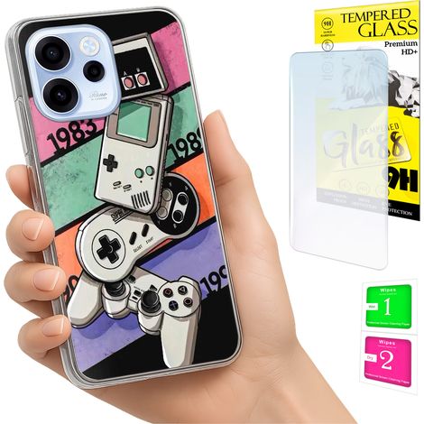 Schutzhülle für Oppo Reno 15F / 15F FS: Fotoschutzhülle, Rückseite + 9H-Glas (1/5)