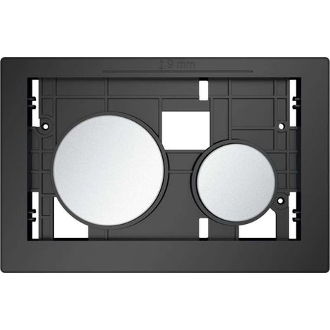 Tece TECEloop - Control de descarga, sin tapa superior, pulsadores cromo mate 9240665 (1/3)