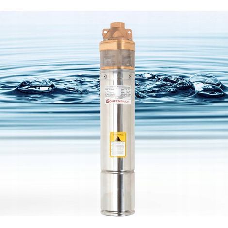 Pompe immergée 4SKM 100 - 15 m de câble - Efficace - Inox - Sans entretien (1/5)