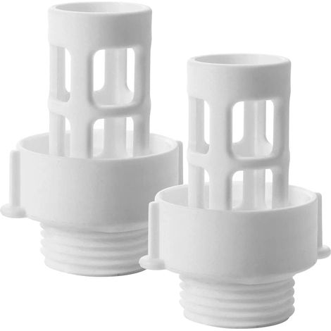 Intex 10184 Garden Hose Drain Plug Connector Replacement, 2 Pack, for Intex Round Pool Hose Adapter