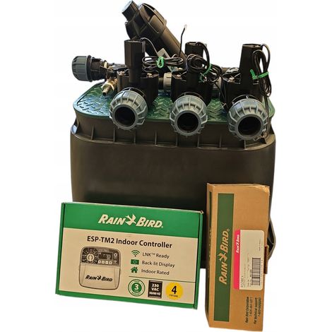 Kit Rain Bird a 3 sezioni: collettore con filtro e compressore, TM2, RSDBex, pozzetto, PE 20 (1/5)
