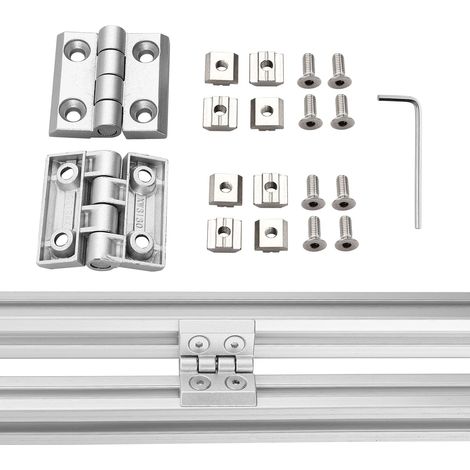 Charnière Flexible M6 pour Profil en Aluminium Série 3030 (1/5)