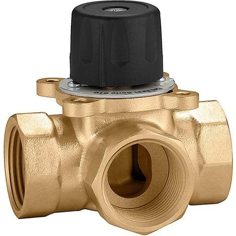 Mezclador de tres vías roscado sector Caleffi 610  3/4"