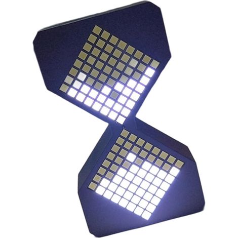 Horloge LED avec compte à rebours réglable, veilleuse (1/4)