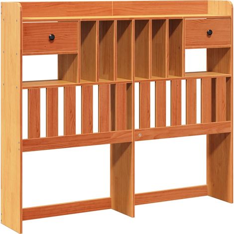 Maison Exclusive - Cabecero de cama almacenaje madera maciza pino