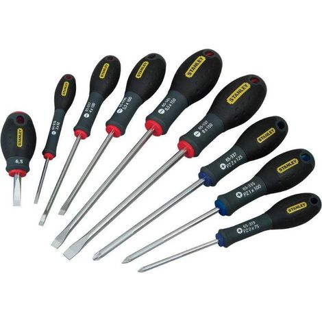 Stanley Schraubendreher-Set 1840164 schwarz und orange 9-teilig
