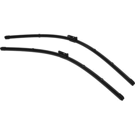 Satz mit 2 Frontscheibenwischerblättern 24" + 23" für Mercedes-Benz ML63 2014, Ersatzblätter 1668201045, strapazierfähiges Gummi, optimale Leistung bei Regen. (1/5)