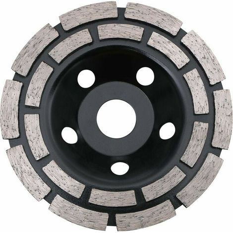 Disque Diamanté 125 mm - Pour Meuleuse Angulaire - Béton Pierre Granit - 22 2 mm Centre - 1 Pièce (1/5)