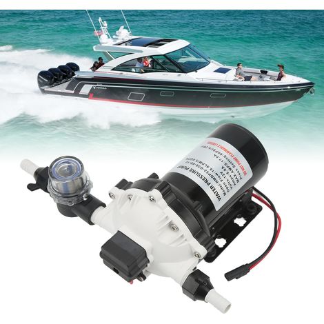 Selbstansaugende Membranpumpe für Wohnmobile und Boote (NMDP52-G50-60-12) (Übergewicht) (1/5)