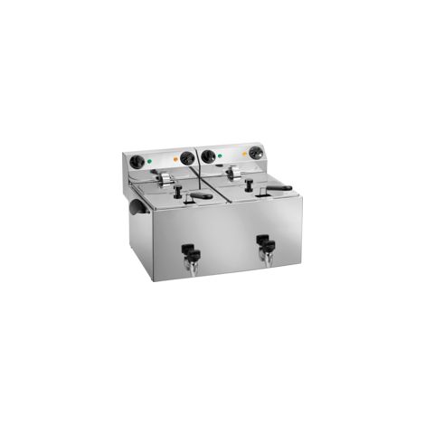 FRITEUSE ELECTRIQUE 2 CUVES DE 8L