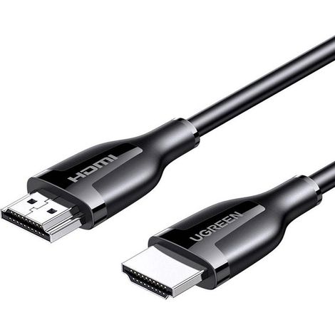 Cable HDMI para televisores, monitores, proyectores y consolas 4K de 1,5 m - Negro (1/5)
