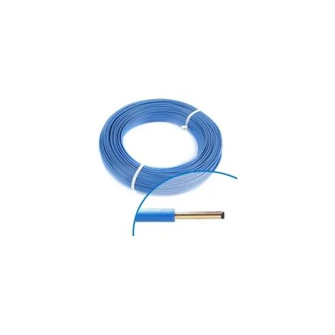 Fil électrique souple ho7vU 1,5mm2 bleu clair - Couronne de 100m