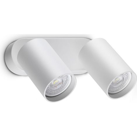 Ideal Lux DYNAMITE Spot double plafonnier blanc 2x GU10 (1/2)