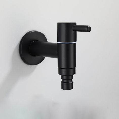 Lot de 2 robinets en acier inoxydable 304, pour une utilisation en extérieur comme robinet de jardin, robustes et résistants aux intempéries. (1/4)