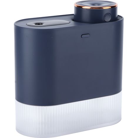 450 ml Mini-USB-Luftbefeuchter mit hoher Kapazität, Doppelsprühfunktion und Beleuchtung für Schlafzimmer und Büro (Blau) (1/5)
