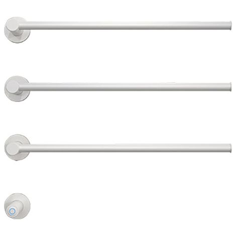 Sèche-serviette électrique inox 304 – Thermostatique intelligent 42W – Température constante 45 °C – Interrupteur à un bouton (1/4)