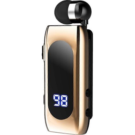 K55 Lavalier sans Fil Casque Numérique Écran Résistant à l Eau Business Câble Dans-oreille Ultra Bluetooth Casque C (1/5)