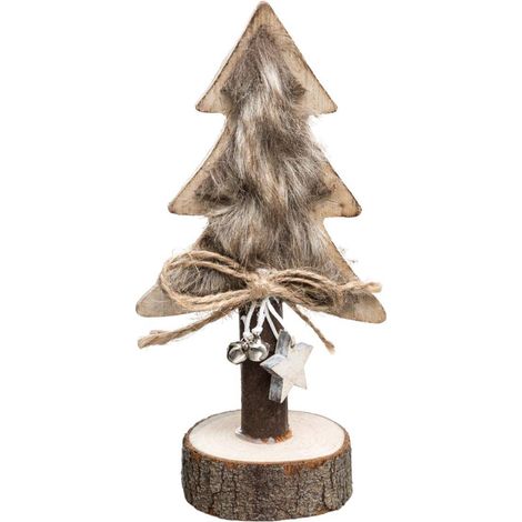 Decorazione in legno di abete - Brown - Atmosphera créateur d'intérieur (1/3)
