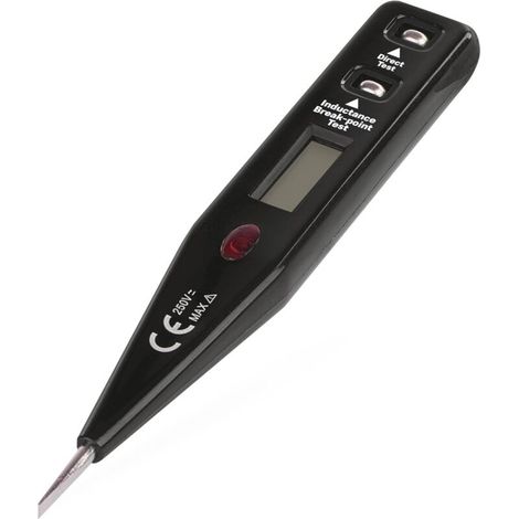 Stylo testeur d'affichage numérique multifonctionnel, aucune pile requise, adapté à la réparation d'appareils électriques et à la détection de points d'arrêt à domicile, stylo de test intelligent (1/5)