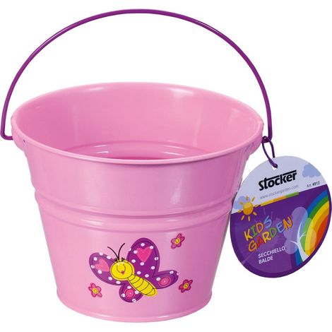 Stocker Secchiello rosa KIDS GARDEN