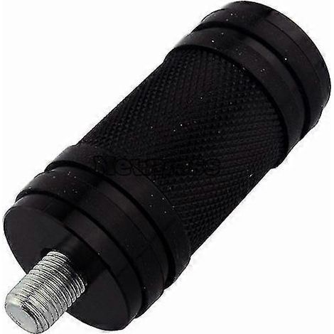 Motorrad-Bremspedalauflage, Fußrasten, Schalthebelauflagen für Harley Sportster 883 Dyna Softail Breakout Custom Street Xg750 – Schwarz, gerändelt (1/5)