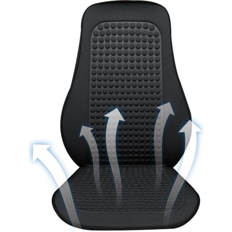 Funda de asiento de coche refrescante, transpirable y con cojín de aire refrescante para coche, camión y SUV.