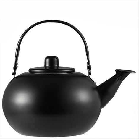 Großer, dickwandiger Edelstahl-Wasserkocher mit Filter, ideal für Camping und Outdoor-Aktivitäten. (1/5)