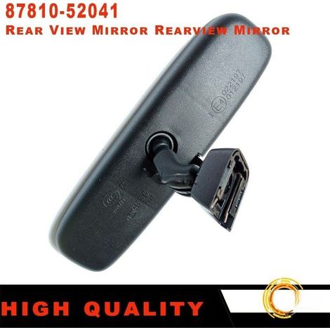 87810-52041 rétroviseur intérieur avec support pour Toyota Yaris Corolla 87810-52040 87810-0WG00 87810-0WG60, pratique