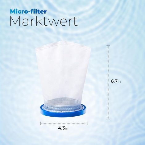 ANTOBLE Sacs filtrants à sable et à boue compatibles avec Pool Blaster Max, Catfish Ultra, iVac 250, iVAC C2, Volt FX-4 et Jacuzzi JPV200 P30X022SS / PBW022SS (1/4)